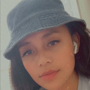 Kids denim bucket hat